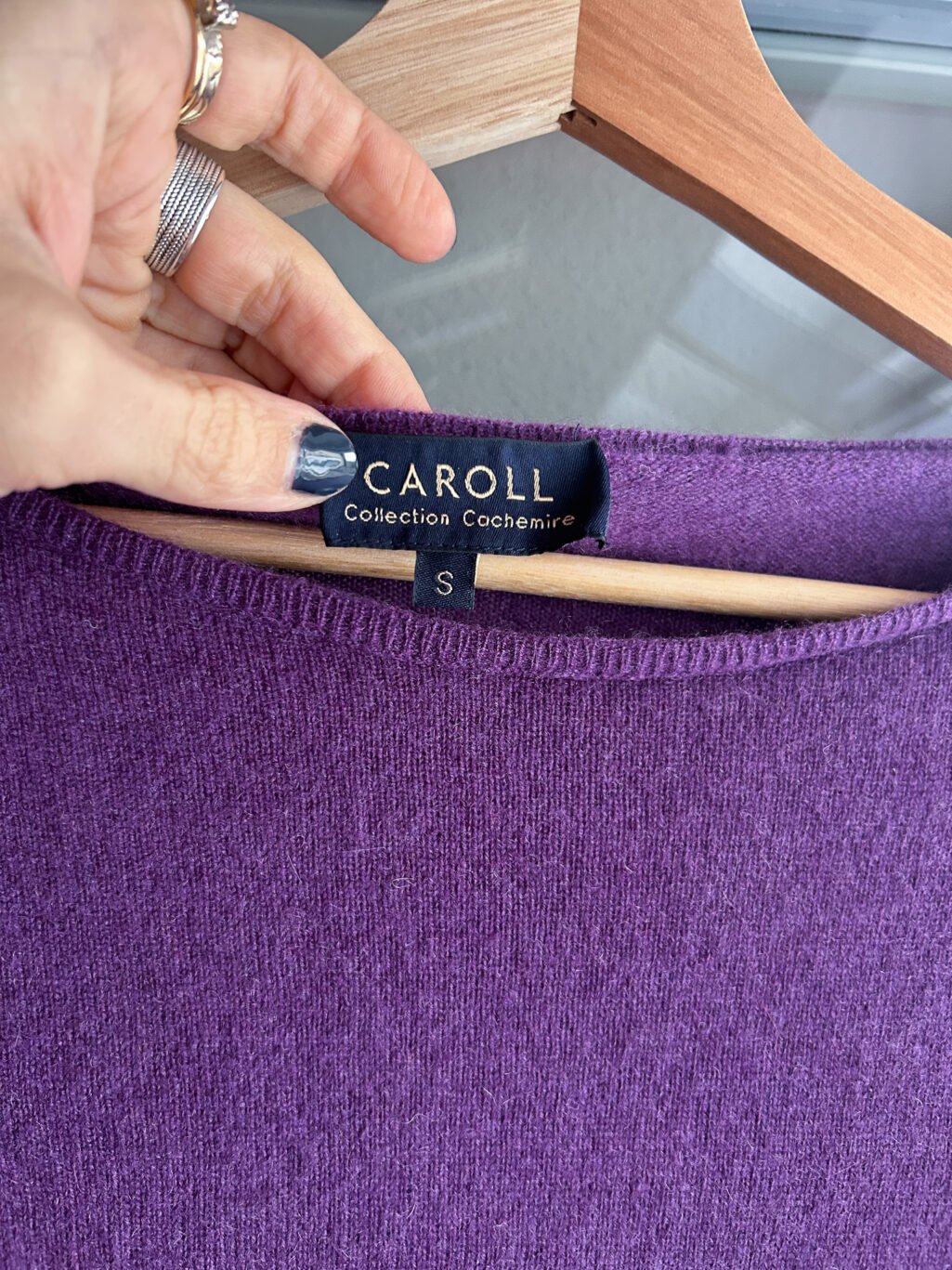 Caroll 100% Cashmere Pullover - Gr. S