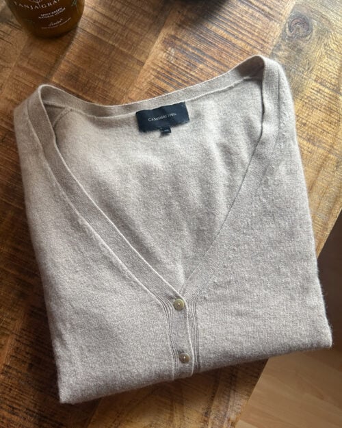 El Corte Ingl&eacute;s 100% Cashmere Cardigan - Gr. L