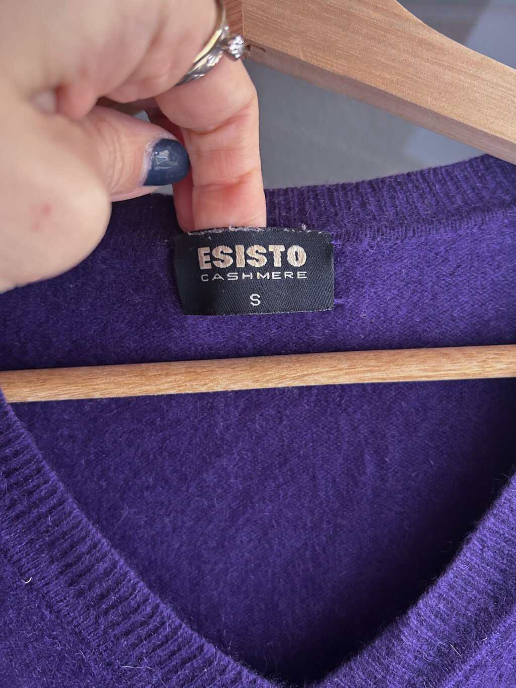 Esisto 100% Cashmere Pullover - Gr. S
