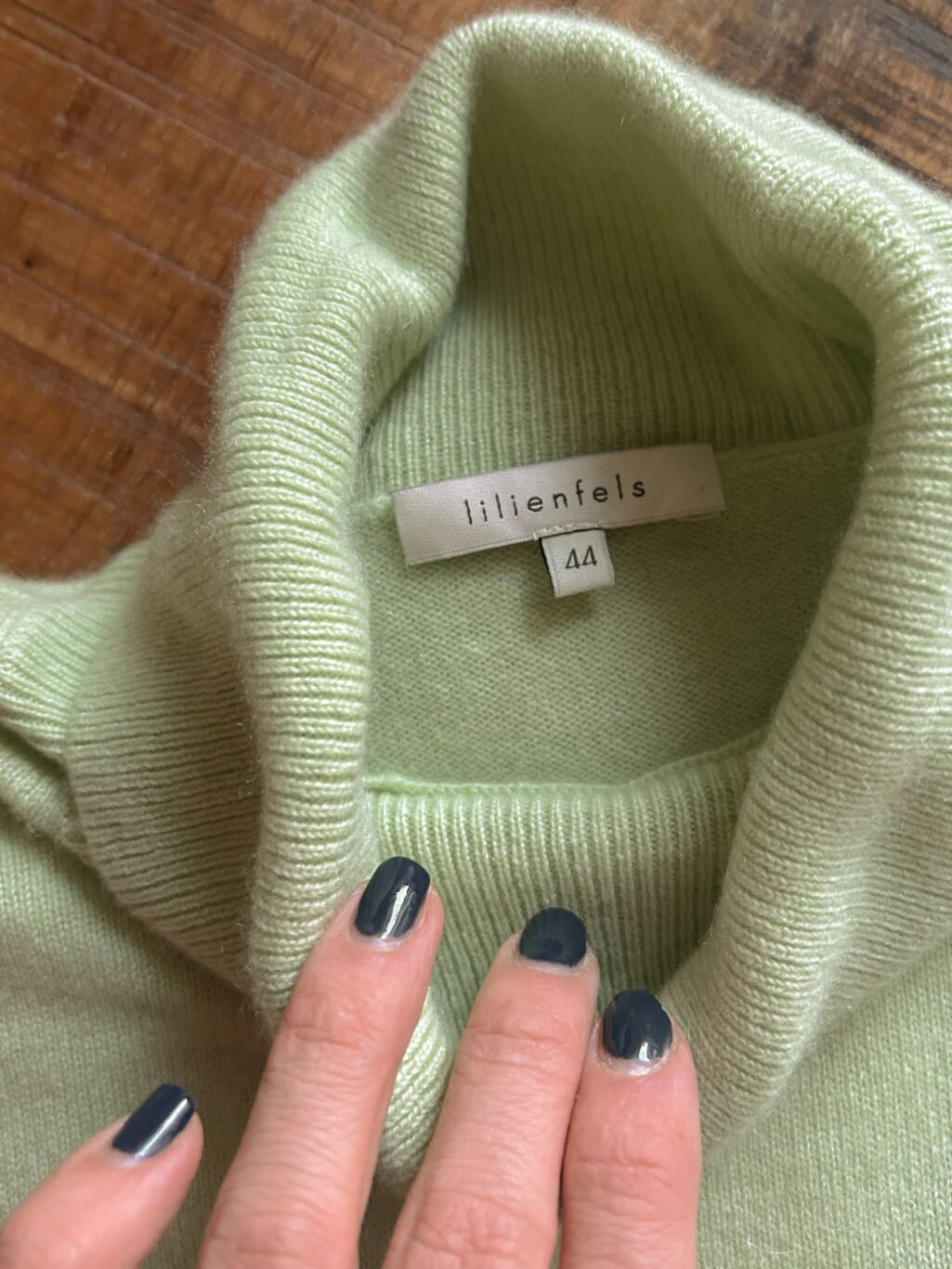 Lilienfels 100% Cashmere Pullover Gr. 44