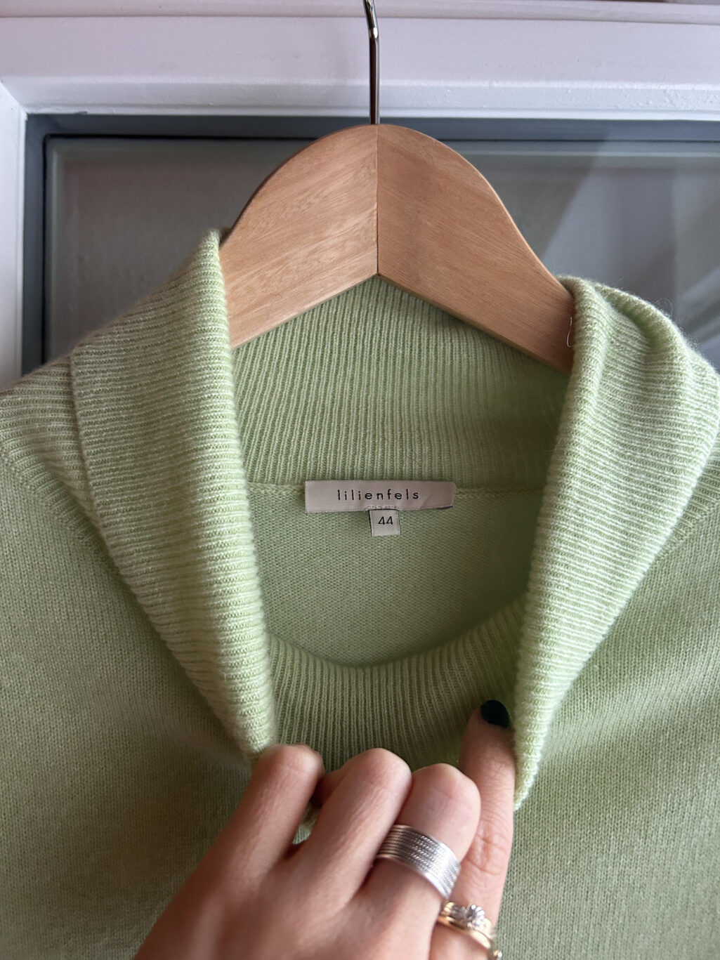 Lilienfels 100% Cashmere Pullover Gr. 44