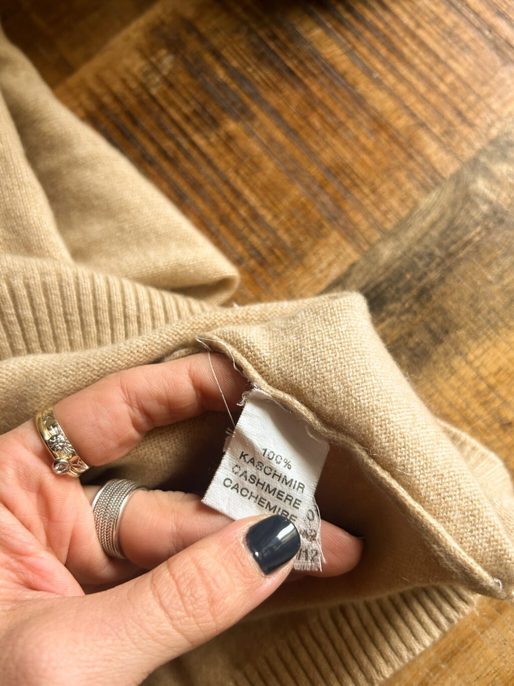 Madeleine 100% Cashmere Pullover - Gr. 38