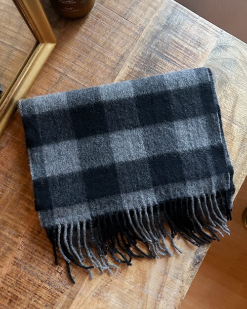 NORDSTROM CASHMERE KARO SCHAL-6 Nordstrom 100% Cashmere Schal