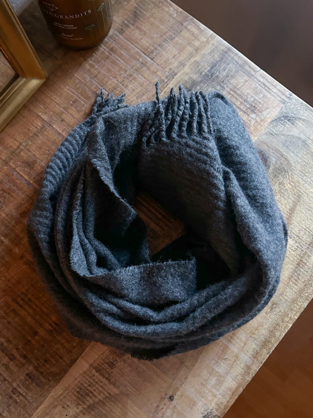 Nordstrom 100% Cashmere Schal Grau