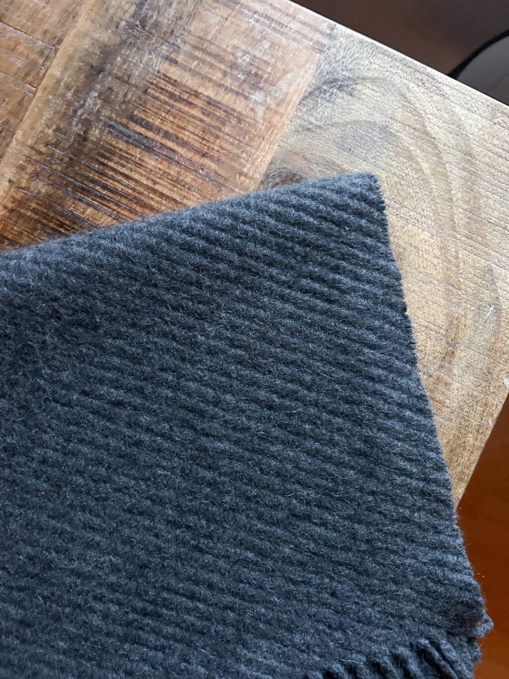 Nordstrom 100% Cashmere Schal Grau