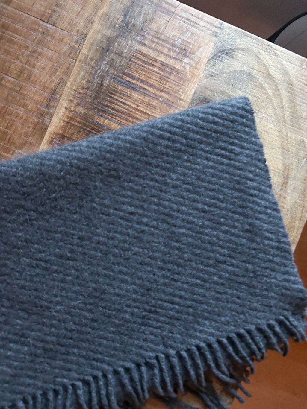 Nordstrom 100% Cashmere Schal Grau