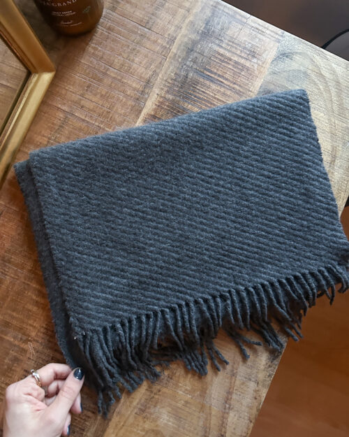 NORDSTROM CASHMERE SCHAL GRAU-8 Nordstrom 100% Cashmere Schal Grau