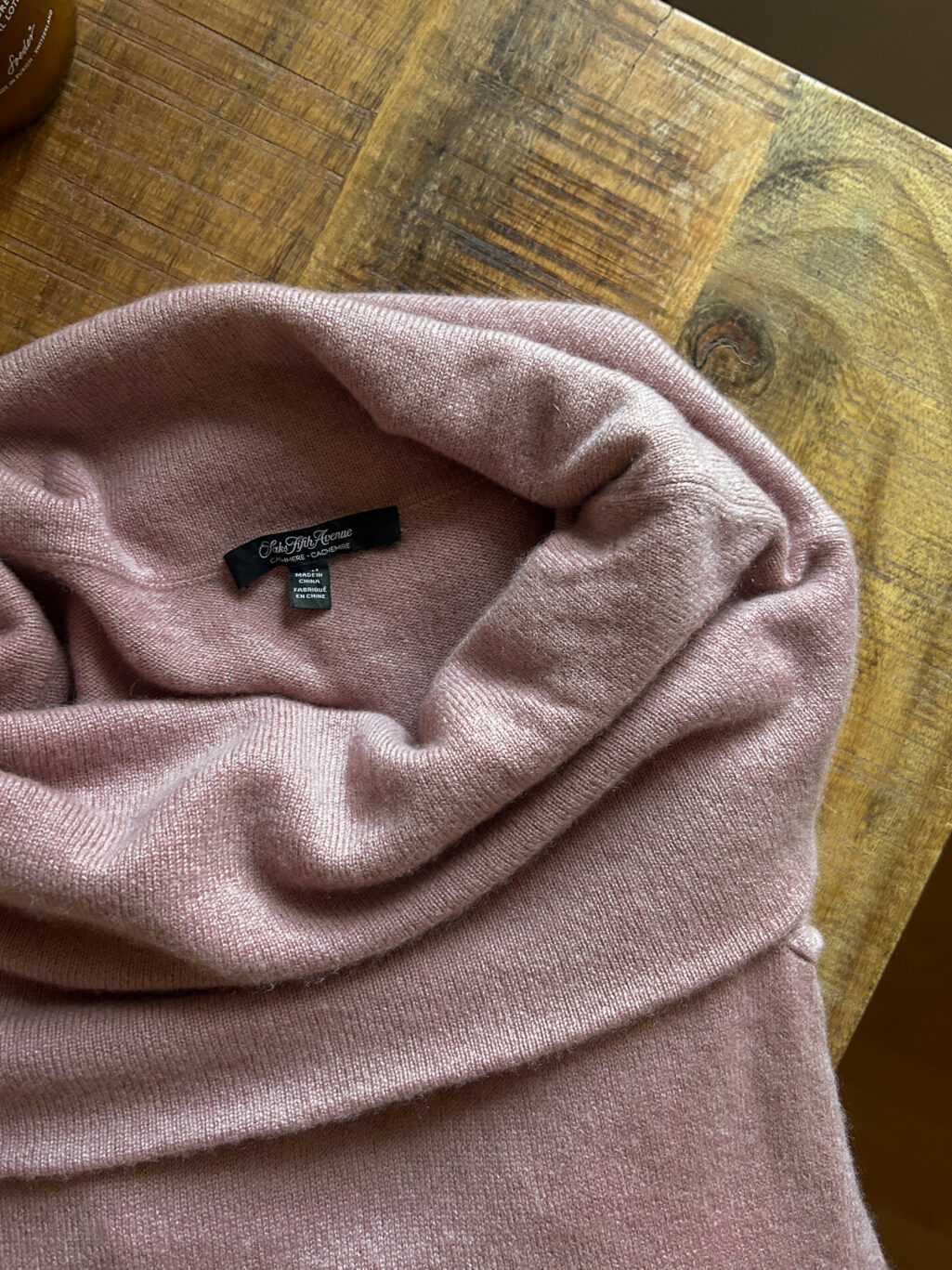 Saks Fifth Avenue 100% Cashmere Pullover - Gr. M