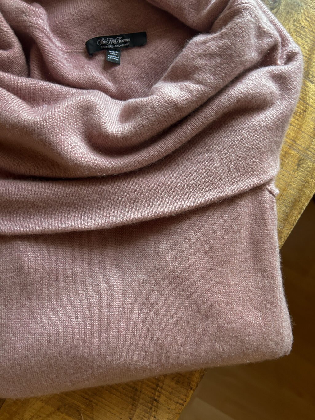 Saks Fifth Avenue 100% Cashmere Pullover - Gr. M