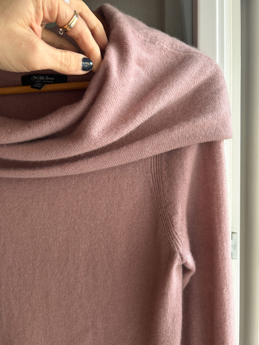 Saks Fifth Avenue 100% Cashmere Pullover - Gr. M