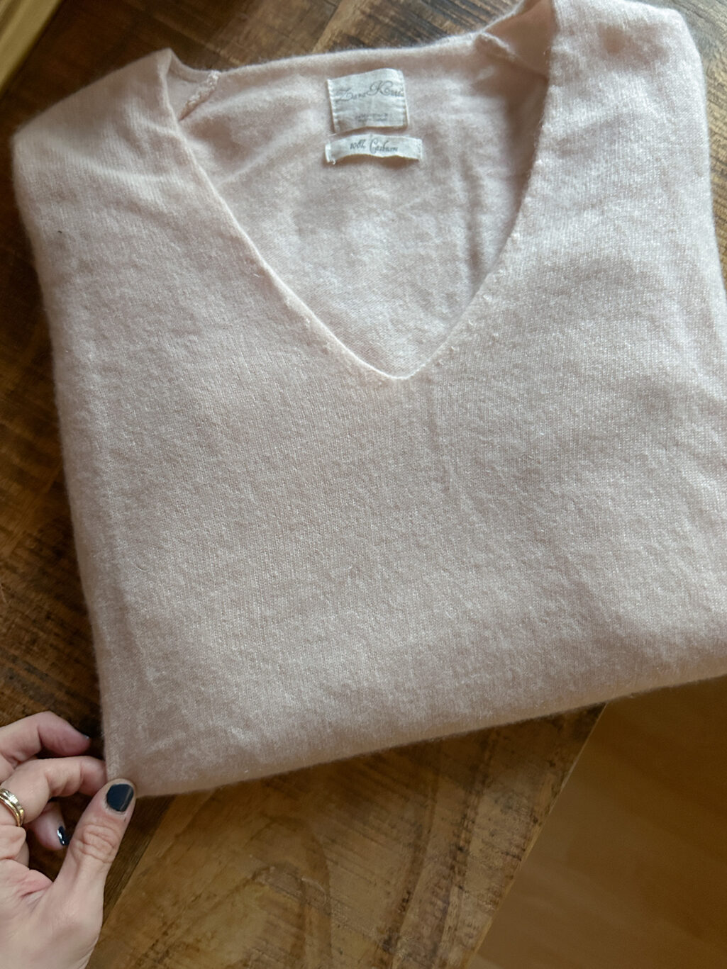 Zara Knit 100% Cashmere Pullover - Gr. M