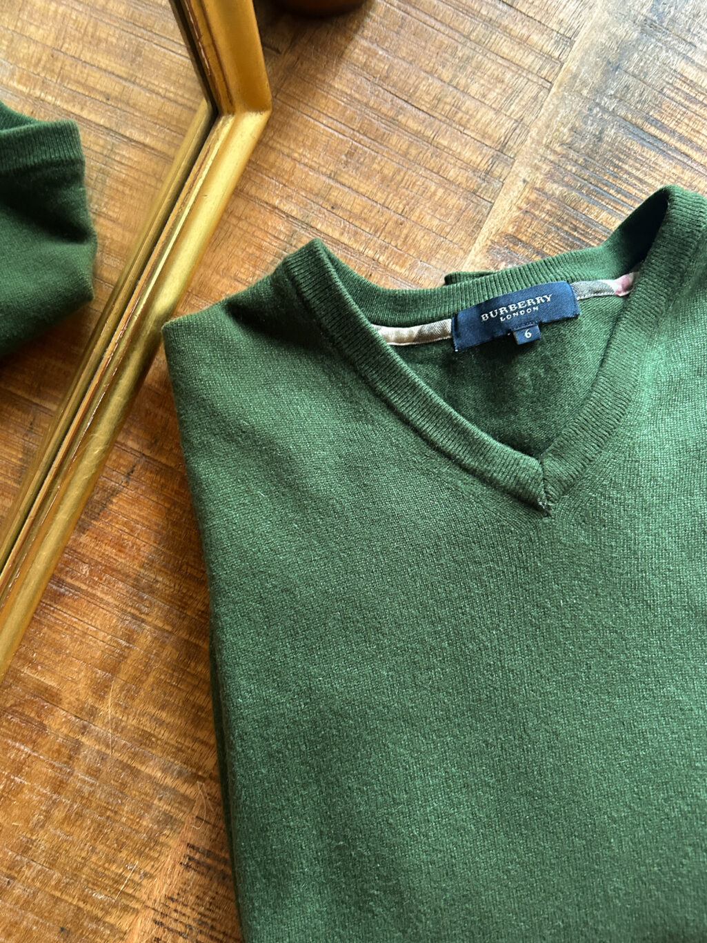 Burberry 100% Cashmere Pullover - Gr. M