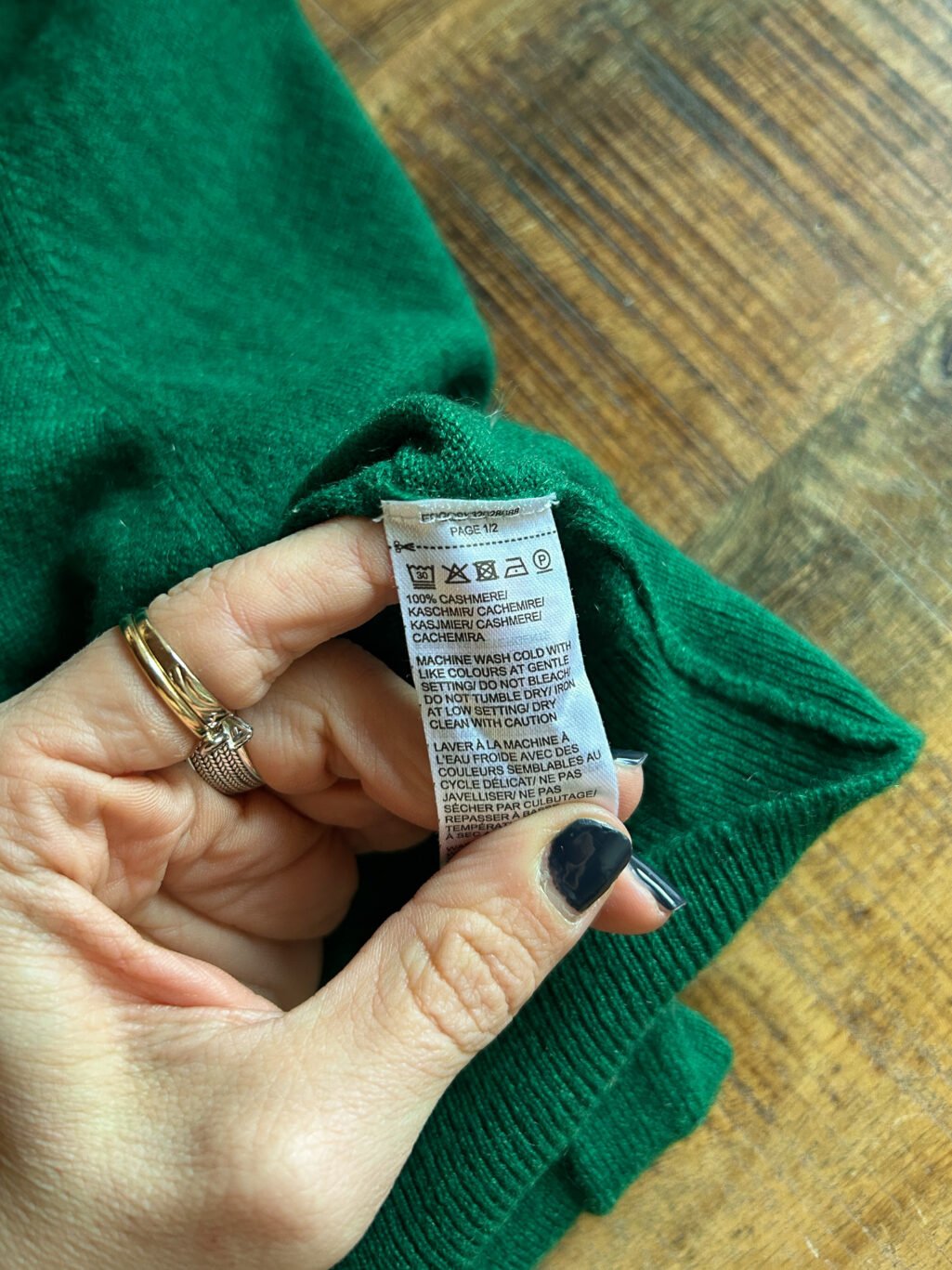 Dunmore 100% Cashmere Pullover - Gr. XXL