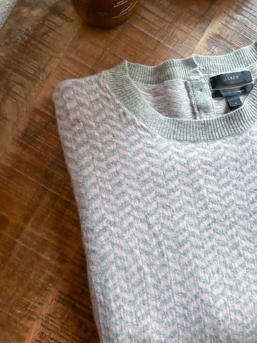 J. Crew 100% Cashmere Pullover - Gr. S