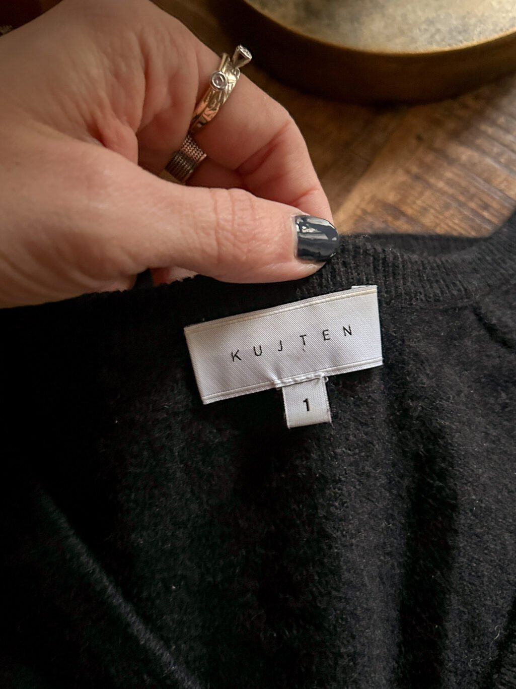 Kujten 100% Cashmere Pullover - Gr. S