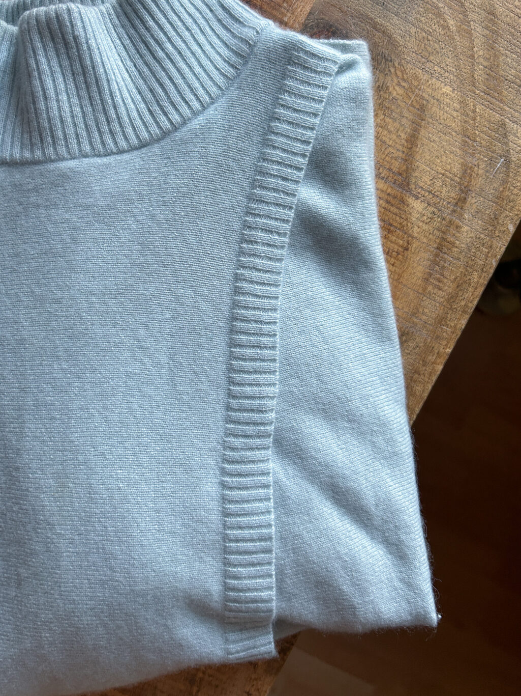 Hellblauer Kaschmir Pullover Pure Collection - Gr. 34