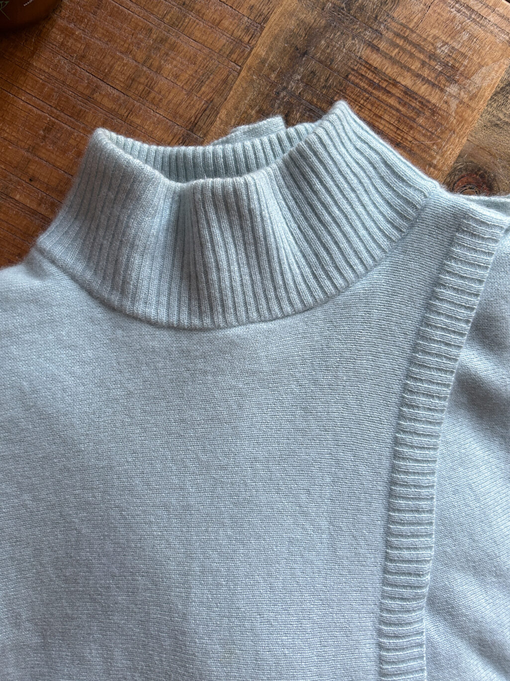 Hellblauer Kaschmir Pullover Pure Collection - Gr. 34
