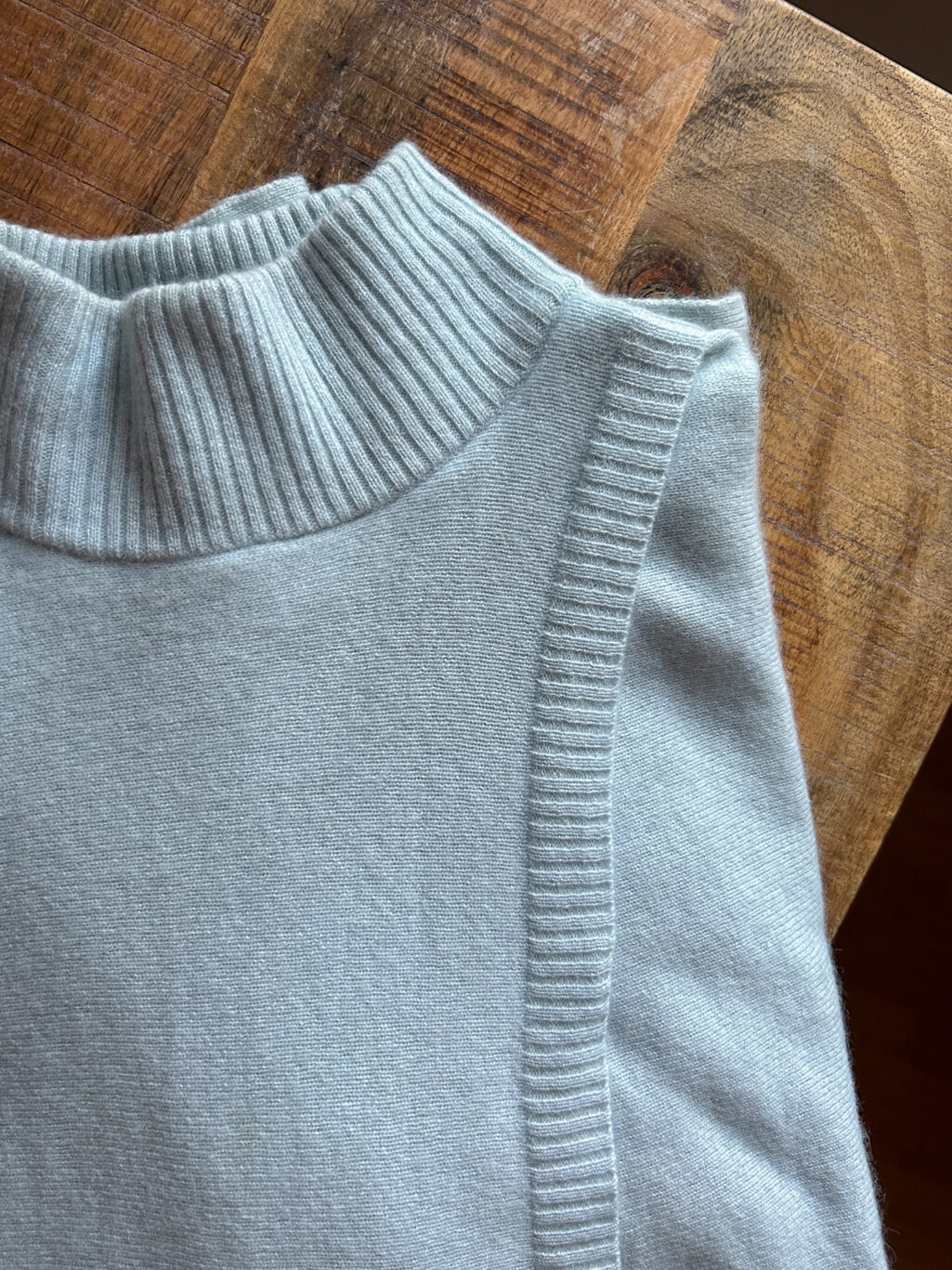 Hellblauer Kaschmir Pullover Pure Collection - Gr. 34