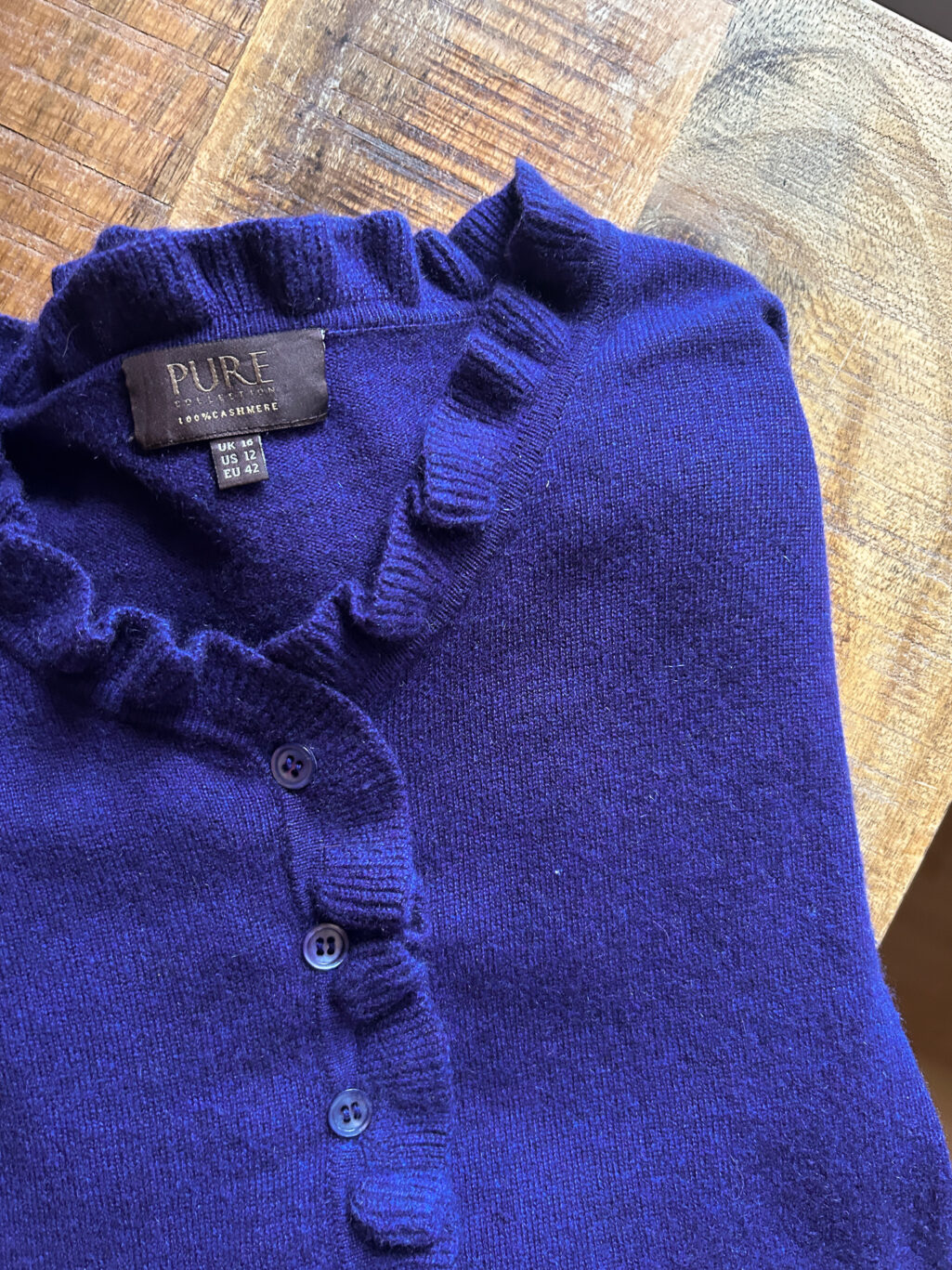 Pure 100% Cashmere Cardigan - Gr. 42