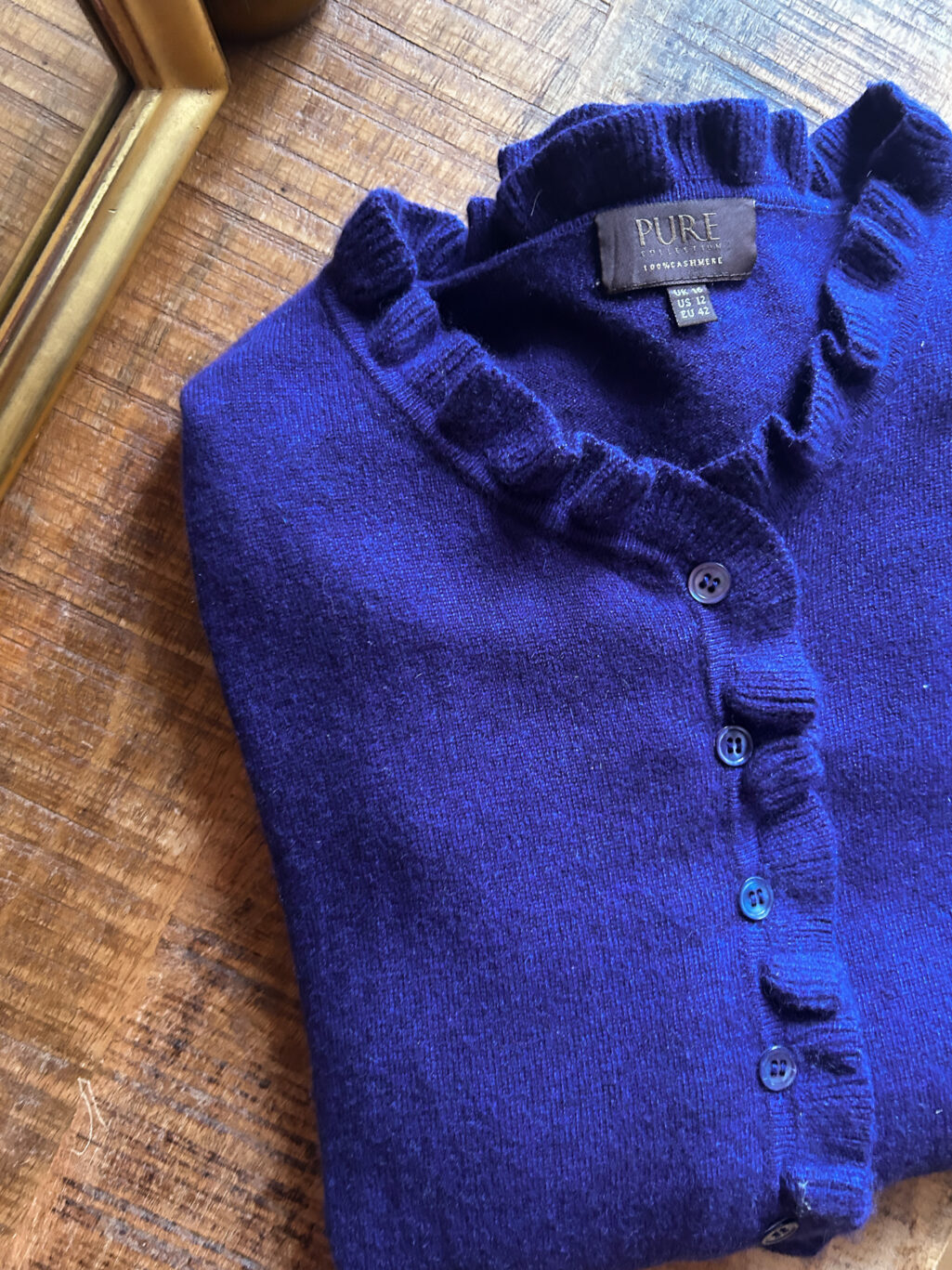 Pure 100% Cashmere Cardigan - Gr. 42