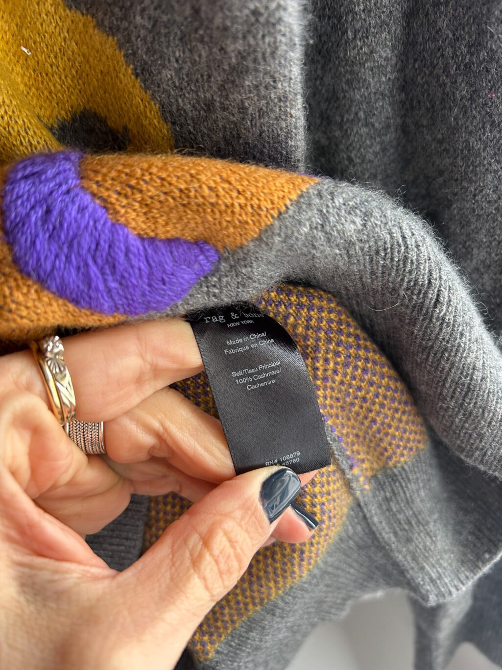 Rag&Bone 100% Cashmere Pullover - Gr. M