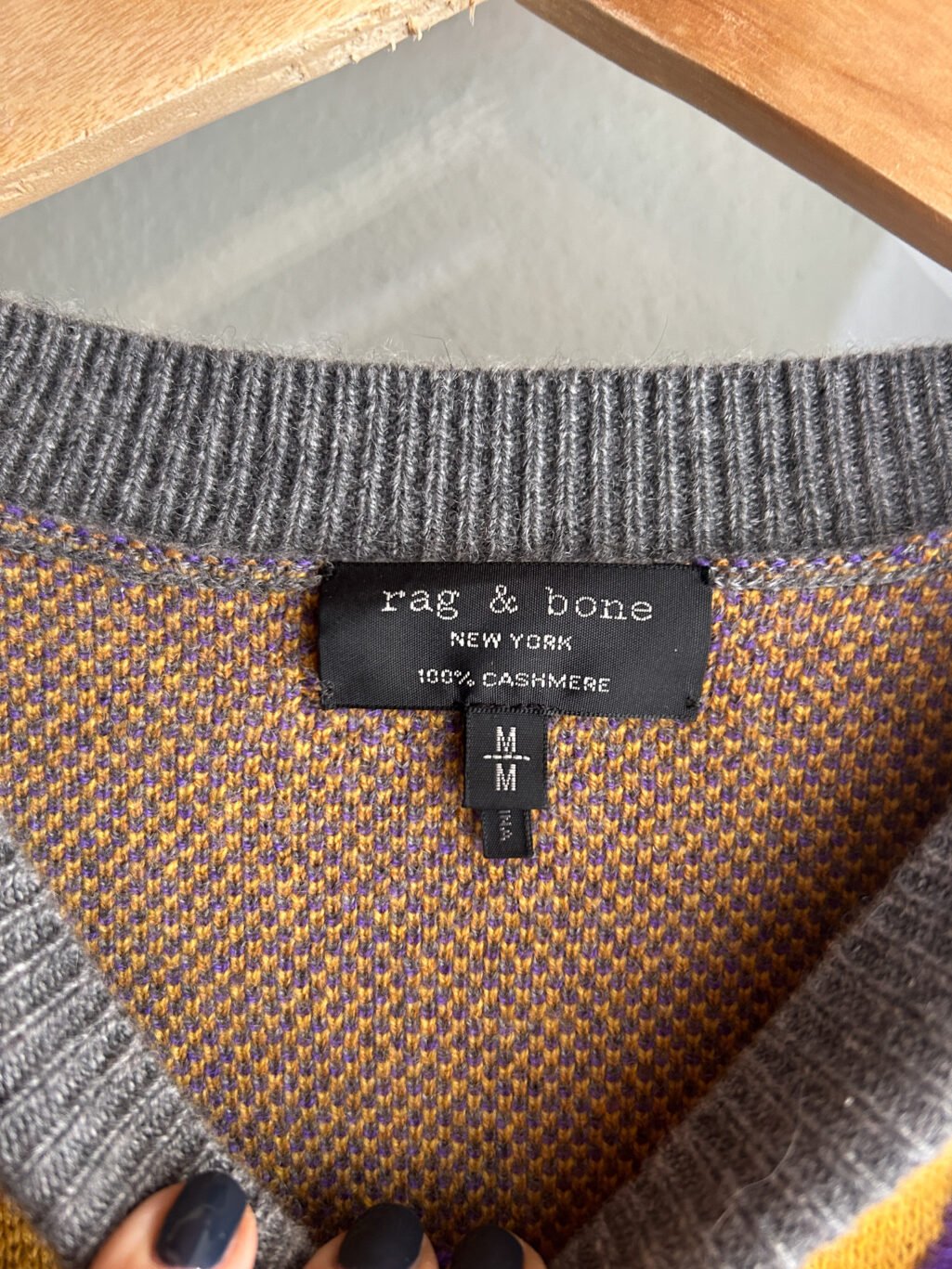 Rag&Bone 100% Cashmere Pullover - Gr. M