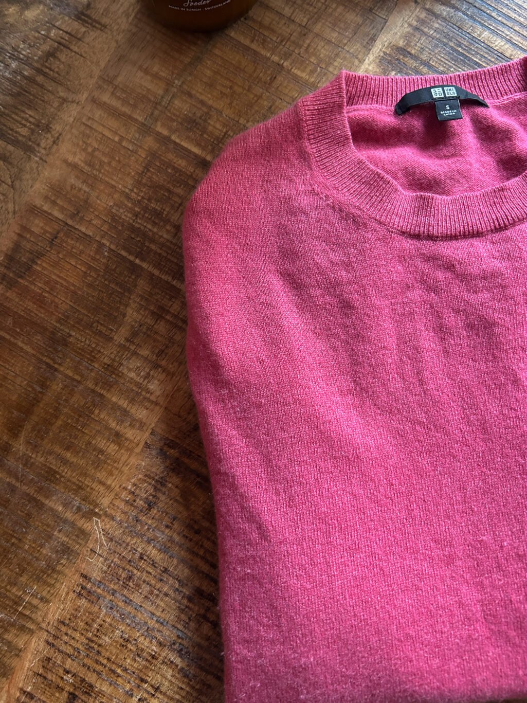 Uniqlo 100% Cashmere Pullover - Gr. S