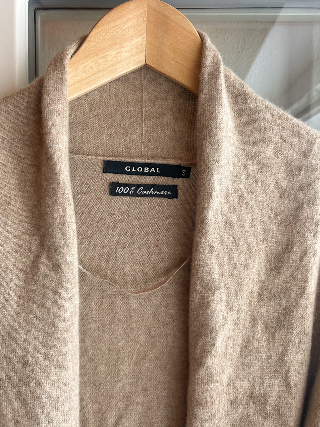 Global 100% Cashmere Cardigan - Gr. S