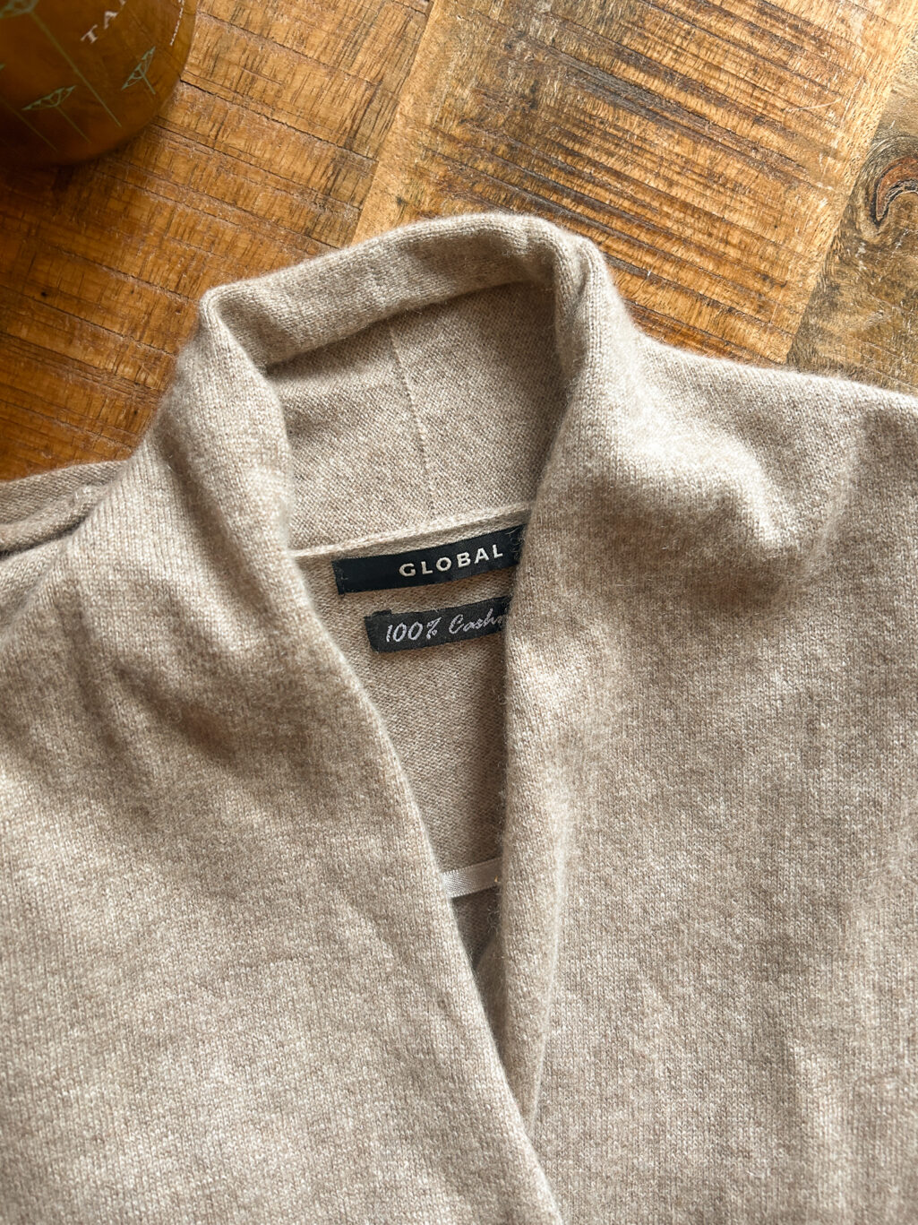 Global 100% Cashmere Cardigan - Gr. S