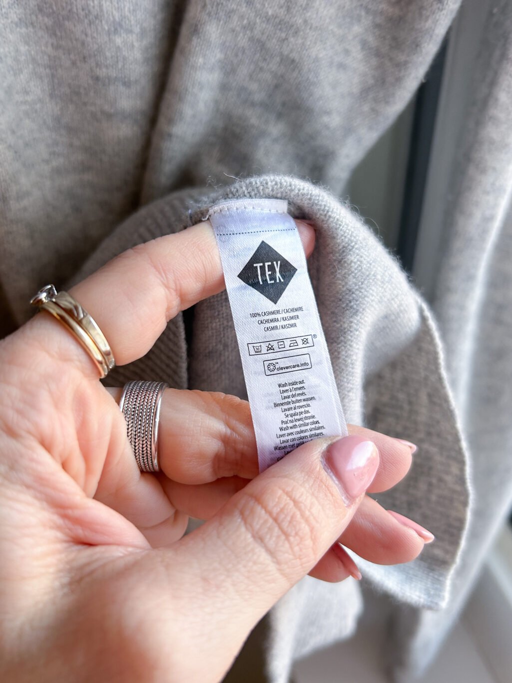 Tex 100% Cashmere Pullover - Gr. M